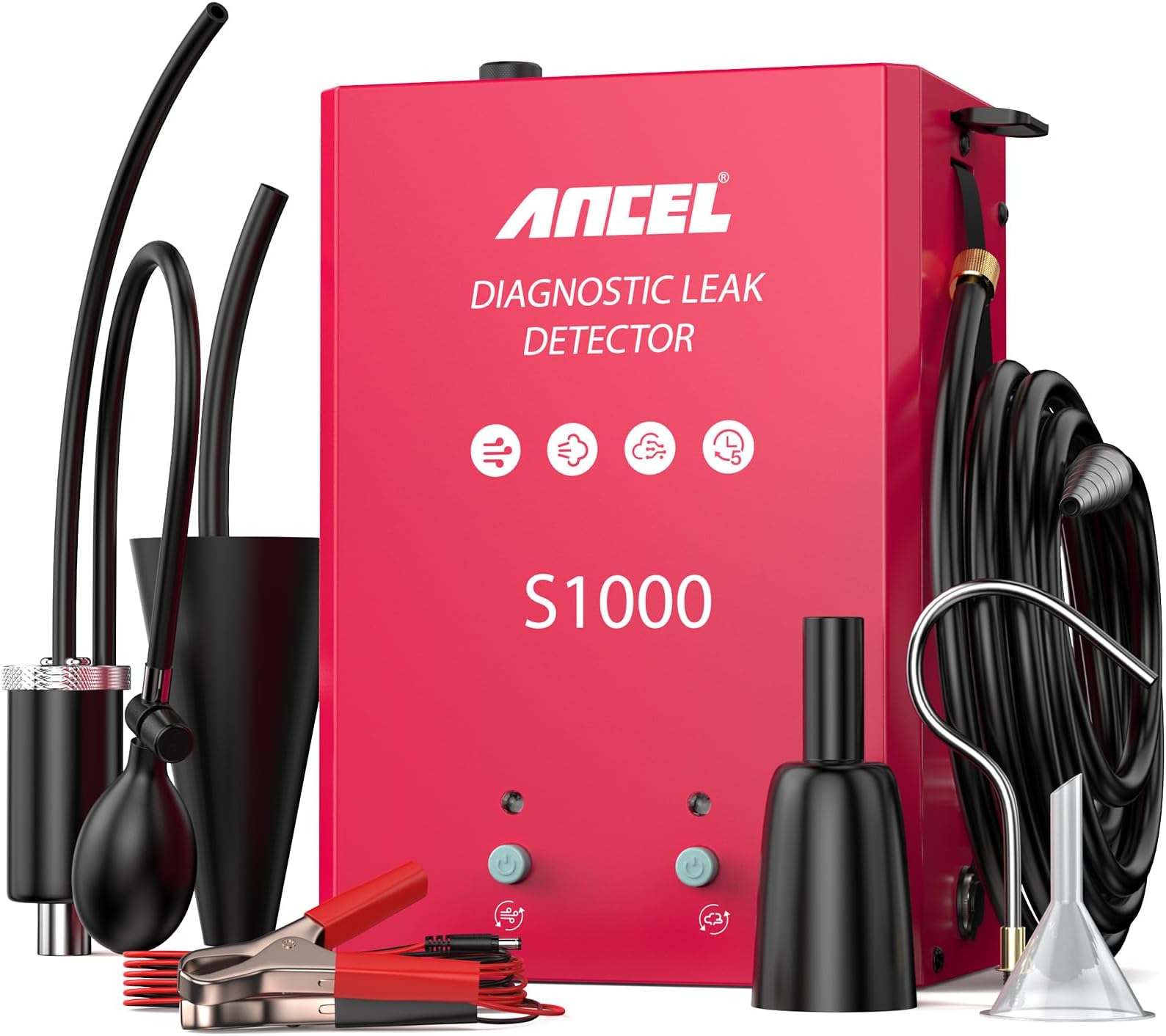 ANCEL S3000 Automotive EVAP Smoke Machine Leak Detector with Oil Level