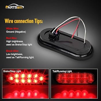 LEDワンマンアンドン360サイズ　2個セット Amazon.com: 2 Amber + 2 Red Ledvillage 2 Inch 12V DC Beehive