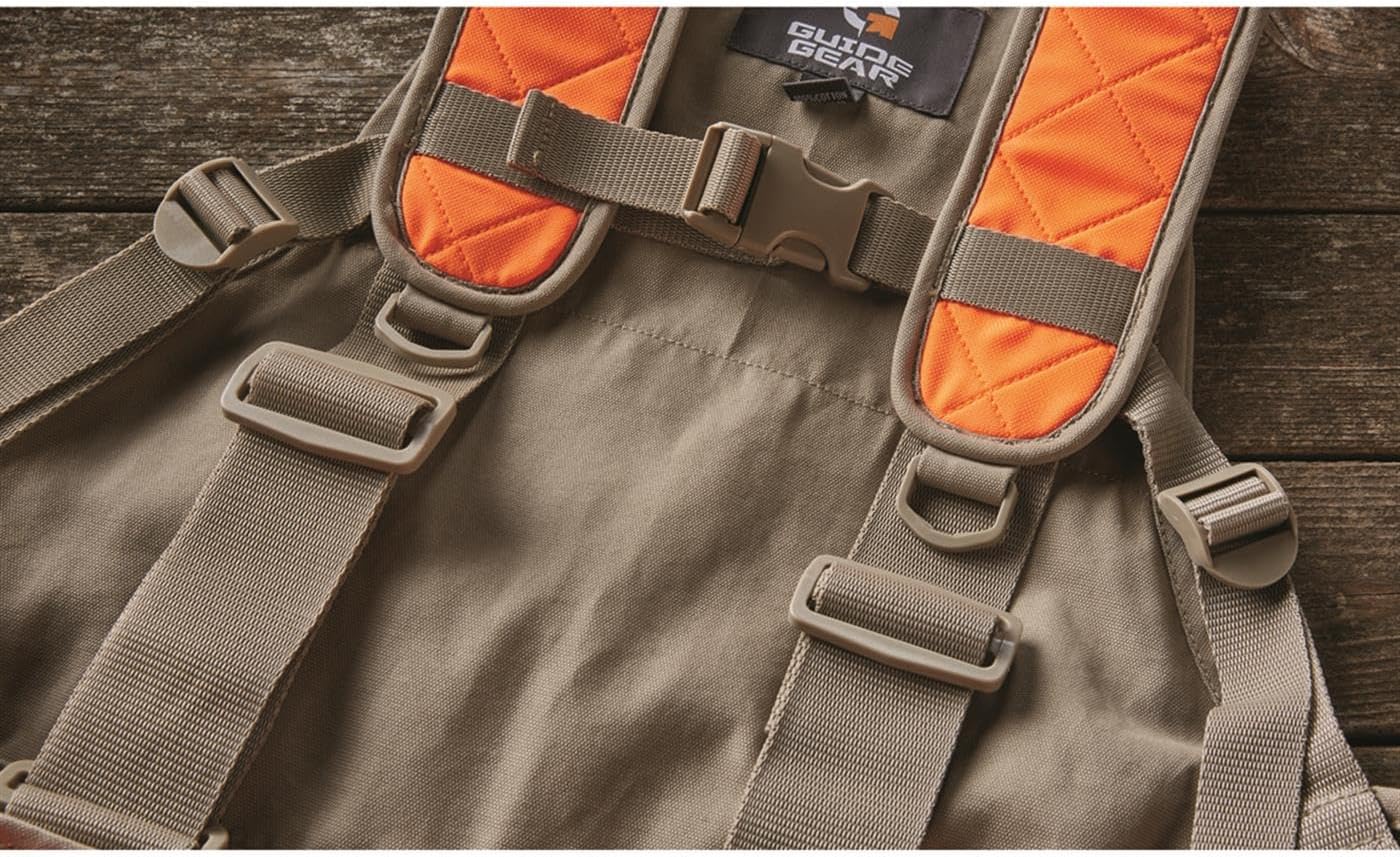 Guide Gear Upland Strap Vest; Fall Season Hunting Jacket Layer