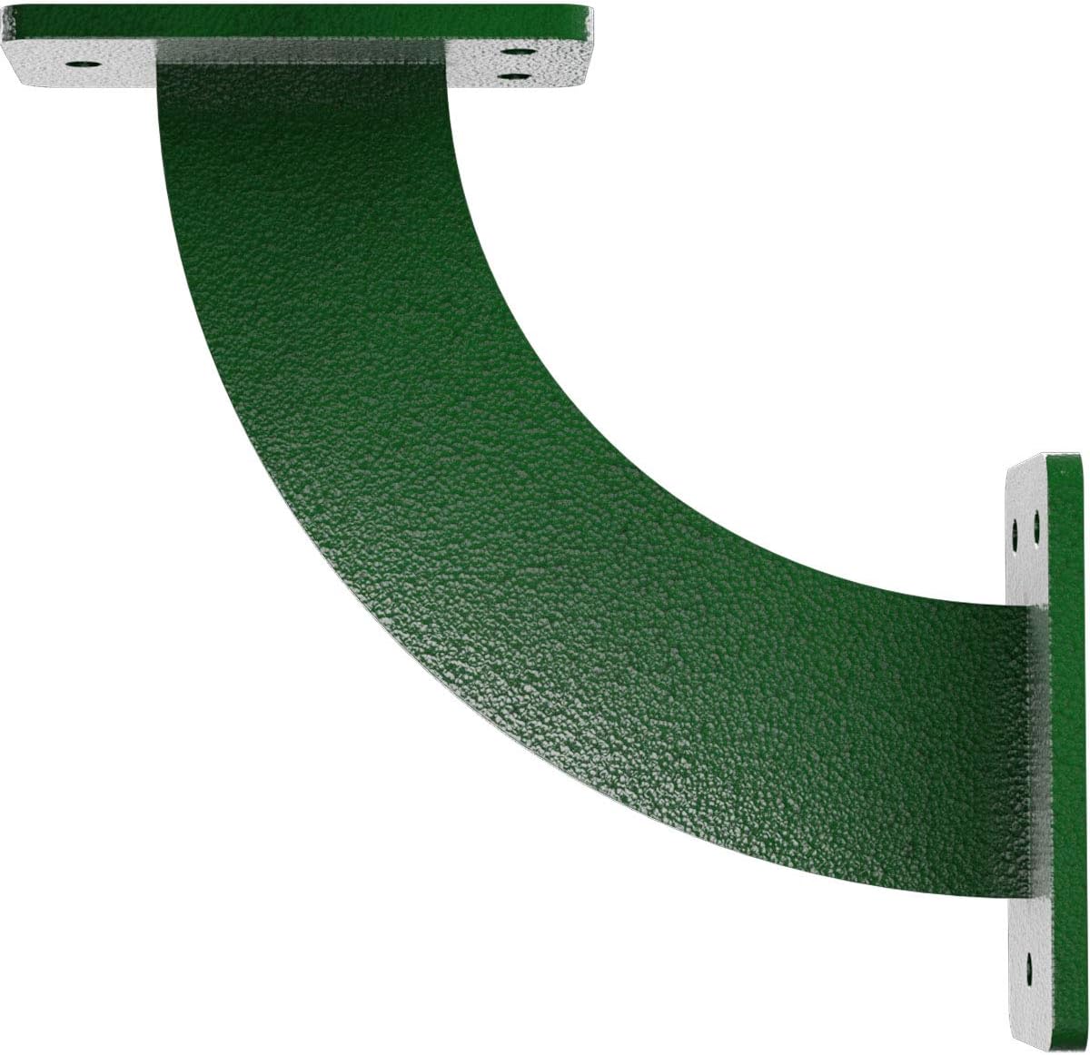 Amazon Crazy 🔥 Deals Ekena Millwork BKTM02X07X07BRHDG 2 inch W x 7 inch D x 7 inch H Bradford steel Bracket, Hammered deep Green