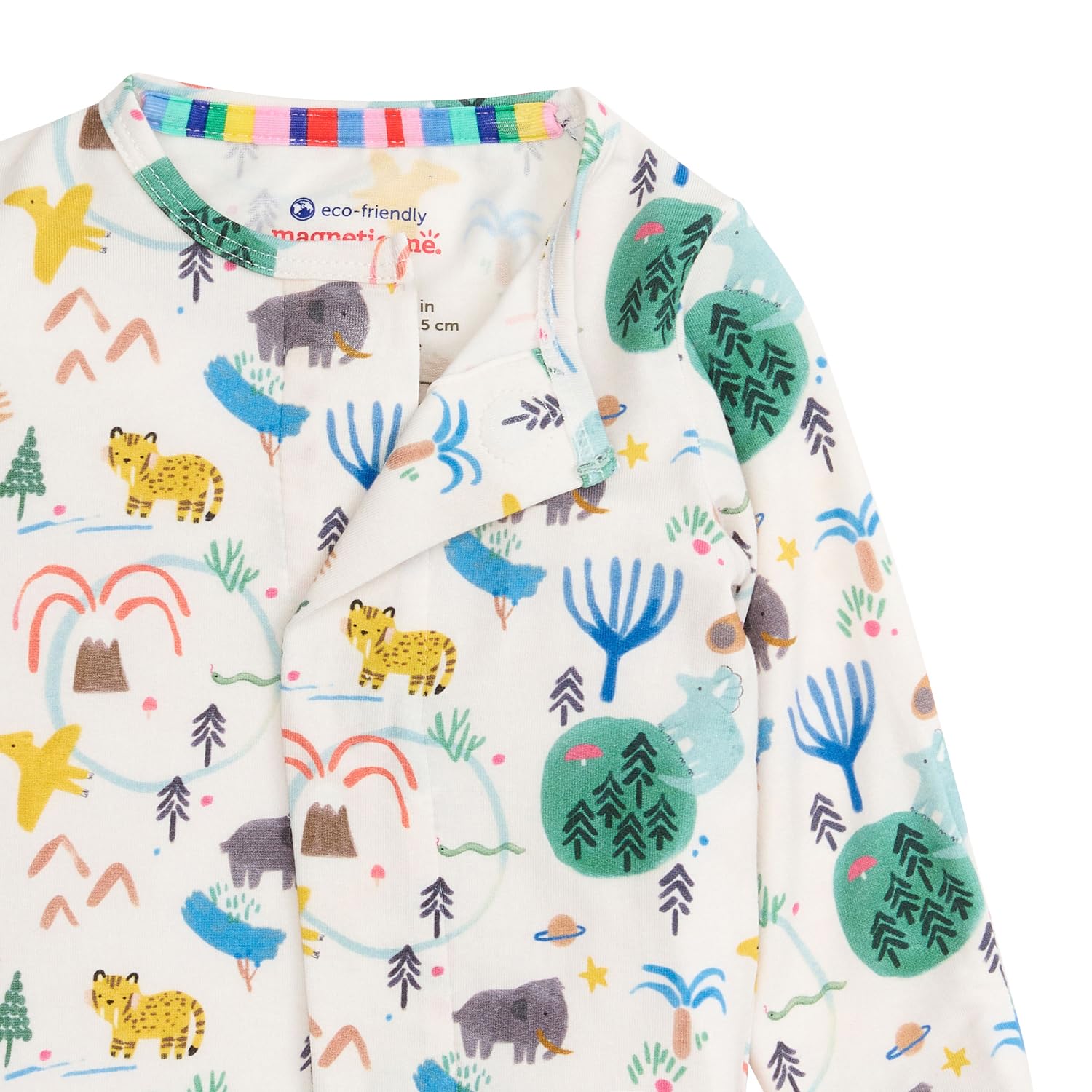 Magnetic Me Boys Modal Magnetic Baby Footie Pajamas | Silky Soft Modal Fabric | Baby Sleepers Available in Sizes PRE - 24M