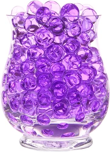 PMLAND 45000 piezas de cuentas de agua para relleno de jarrón, gel de cristal para decoración del hogar, centro de mesa de boda, plantas florales
