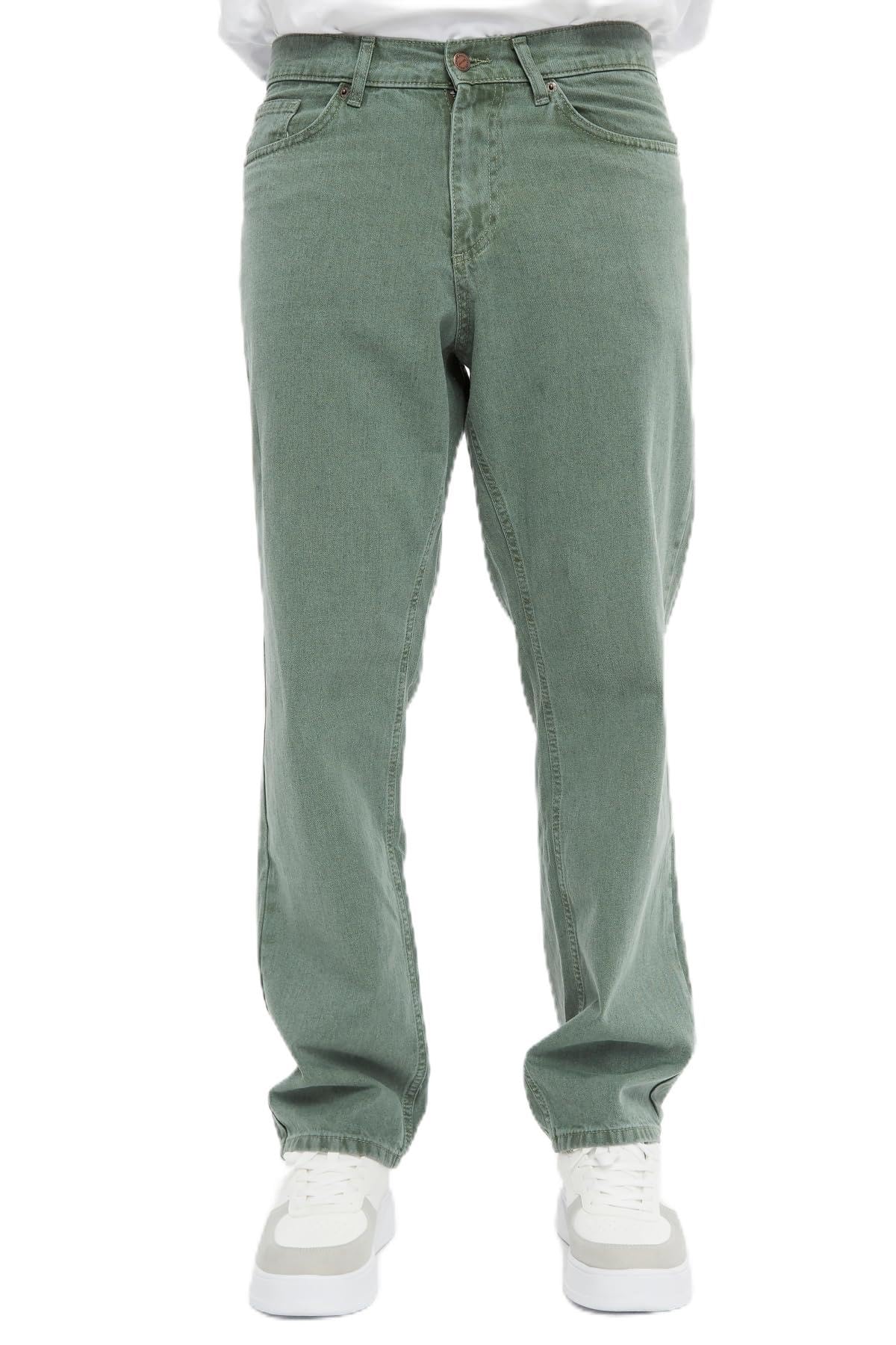 CEDY DENIM - Baggy Jeans Men's Loose Fit Long Men's Jeans, Y2K Hip Hop Streetwear Trousers Men's CD352