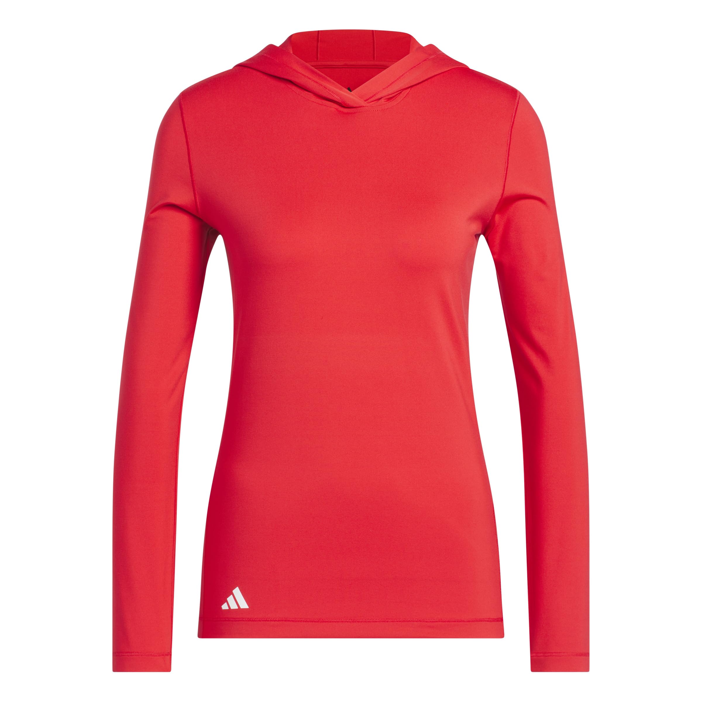 adidas Women's Performance Golf Hoodie, pure ruby, S