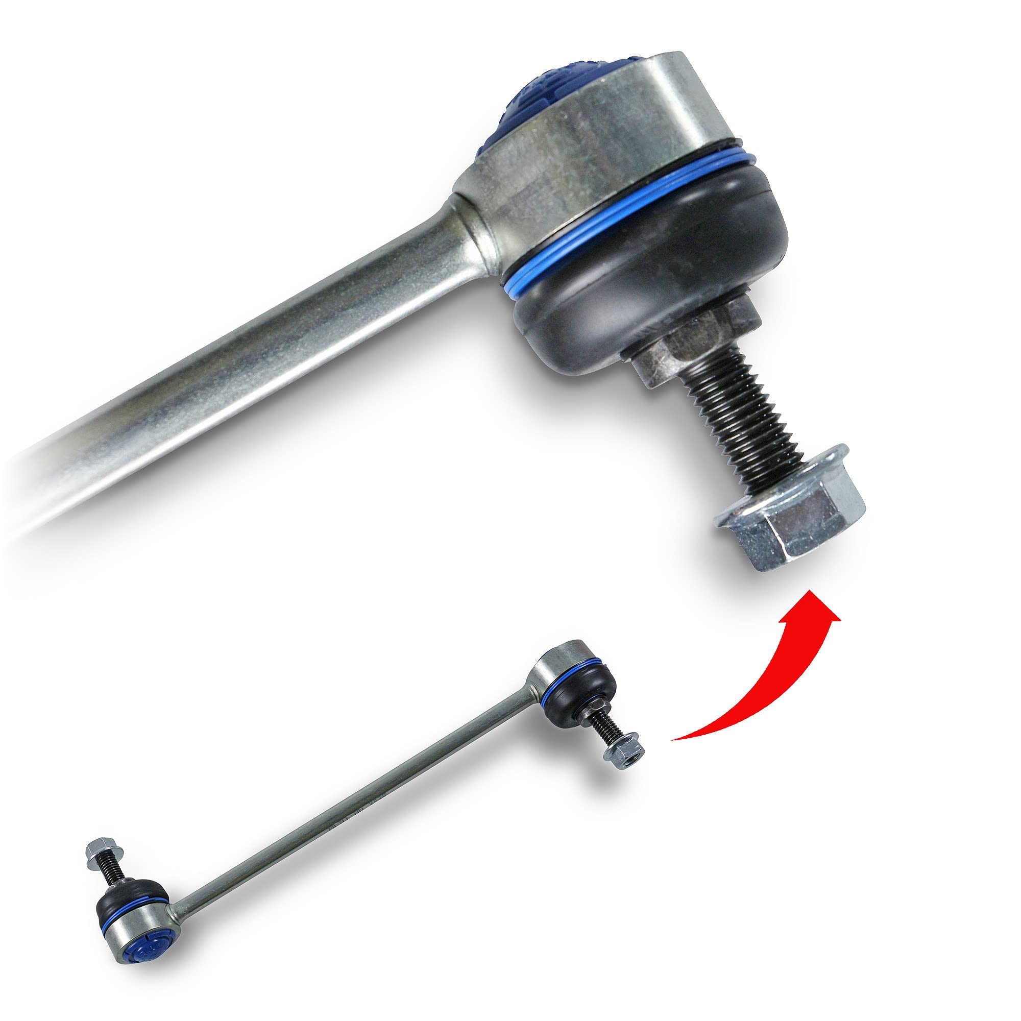 MEYLE Asta/Puntone, Stabilizzatore 35-160600021/HD Compatibile con: FORD B-MAX, ECOSPORT, FIESTA VI, FIESTA VI Van, TOURNEO COURIER B460 Großraumlimousine, TRANSIT COURIER B460 Großraumlimousine