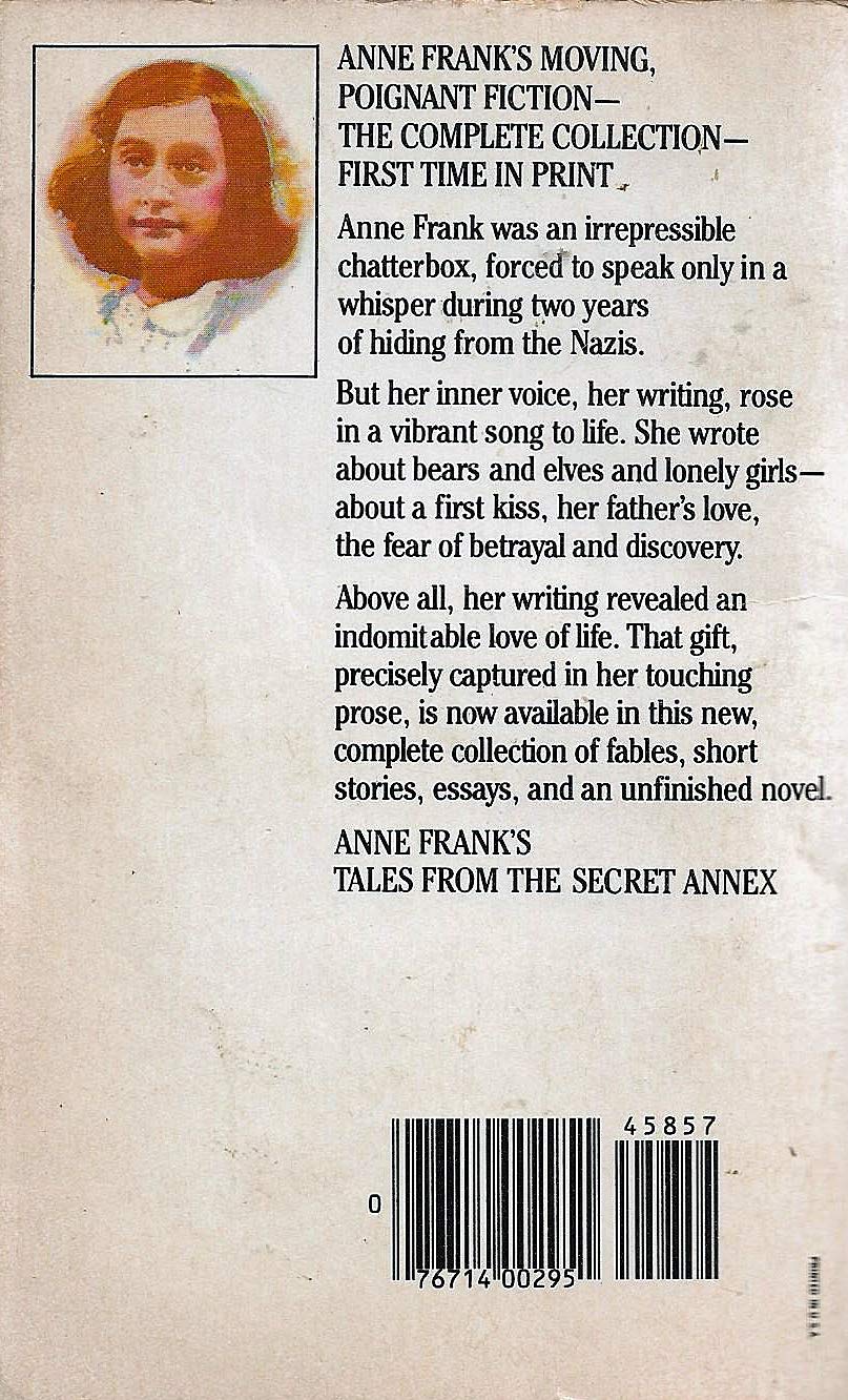 Anne Frank's Tales from the Secret Annex