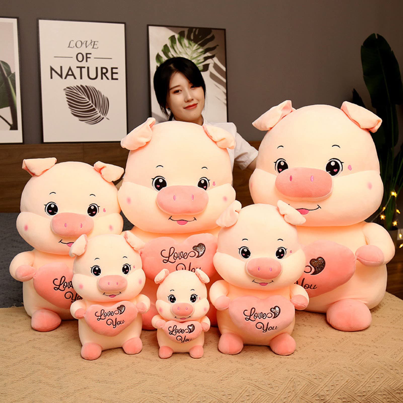 Amazon.co.jp: [ハウスXIN] ぶた ぬいぐるみ ブタ ぬいぐるみ 豚