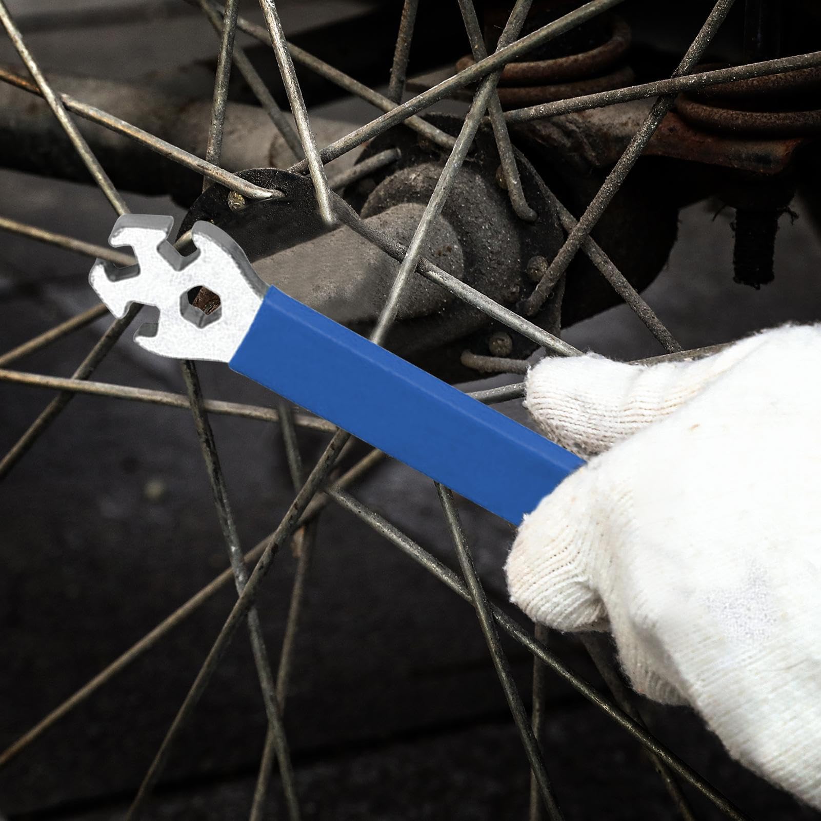Clé à Rayons Pour Vélo - Outil D'entretien Pratique Pour Serrer Les Rayons - Neuf