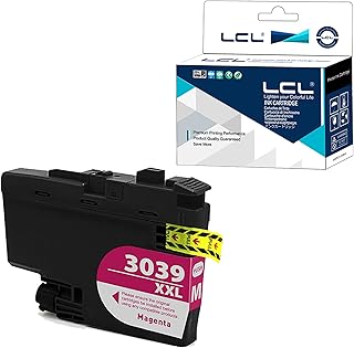 LCL Compatible for Broher LC3039 XXL LC3039XXL LC3039M (1-Pack,Magenta) Pigment Ink Cartridge for Brother MFC-J5845DW MFC-J5845DW XL MFC-J5945DW MFC-J6945DW MFC-J6545DW MFC-J6545DW XL