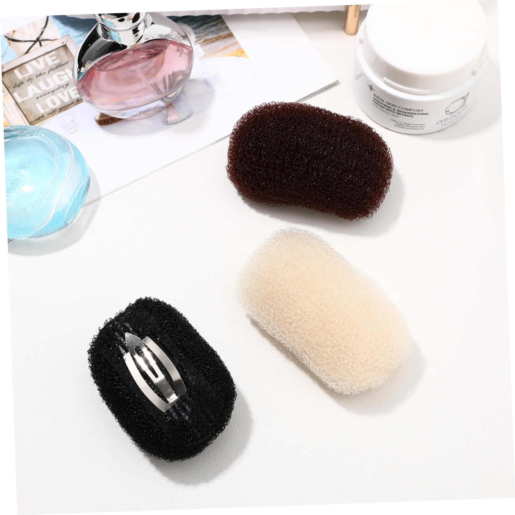 PLAFOPE 20stücke Teiliges Haarklammern Für Volumensteigerung Wiederverwendbare Atmungsaktive Haarpolster-clips Haaraccessoires Für Damen Und Hochsteckfrisuren