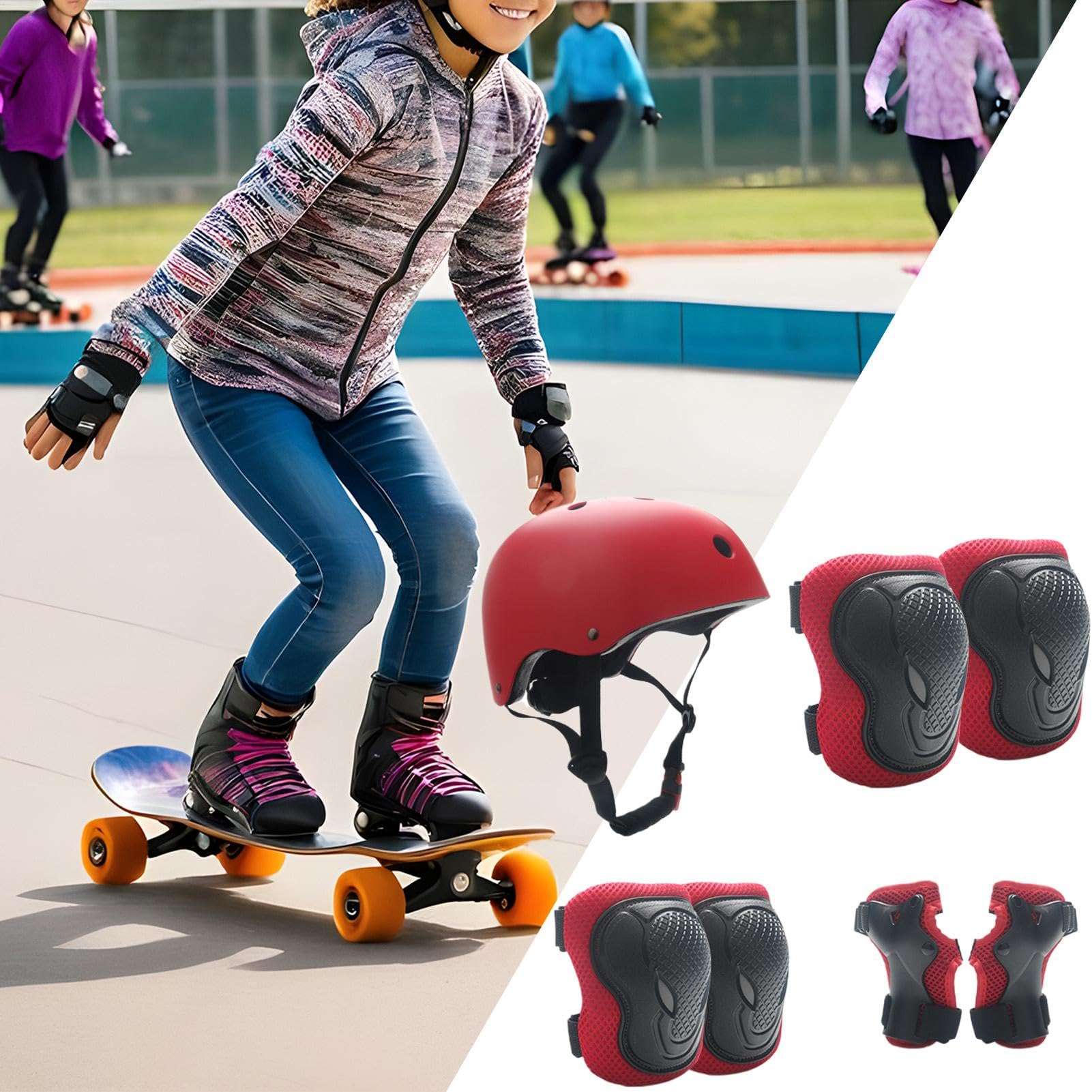 Équipement de Protection des vélos pour Les Tout-Petits, Casque pour | Équipement de protection de la planche à roulettes avec des sangles régl