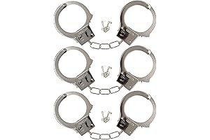 3 Pack Handcuffs for Kids Role Play