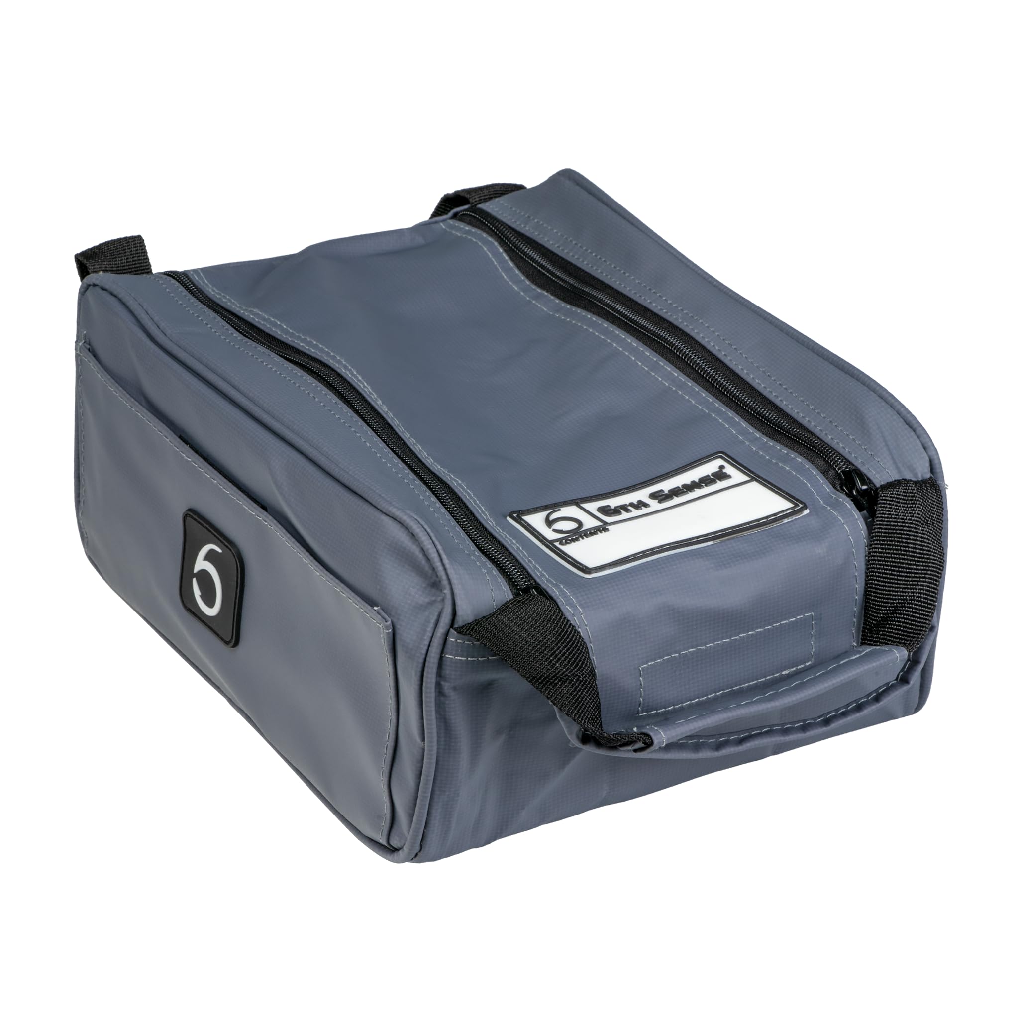 6th Sense – Bait Bag Fishing Tackle Storage Organizer, Water-Resistant Bag | Water-Resistant Fabric, Dual-Zipper Pulls, Reinforced Grab Handles, Top