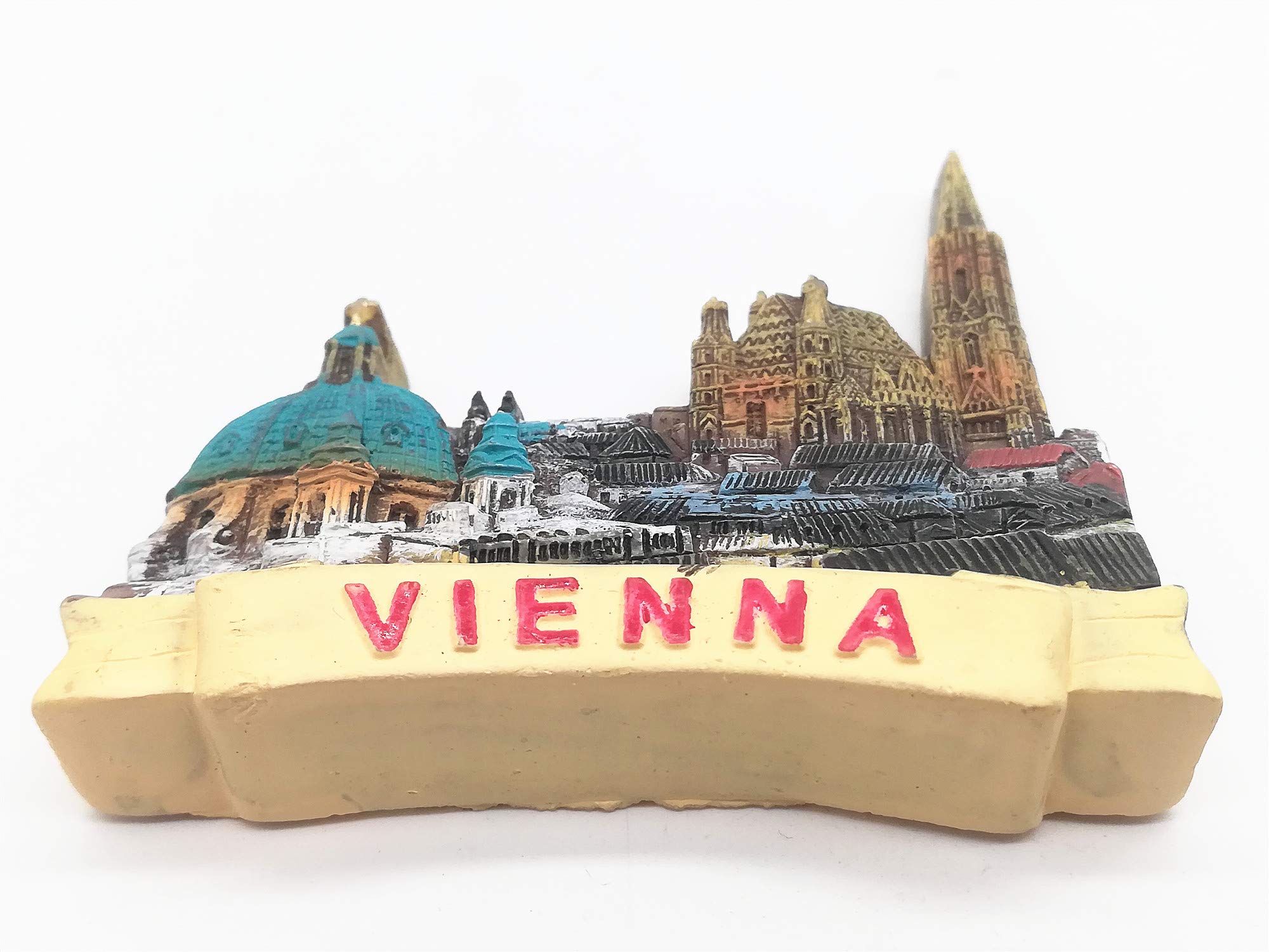 Vienna Austria - Magnete Per Frigorifero 3D, Regalo Per Souvenir E