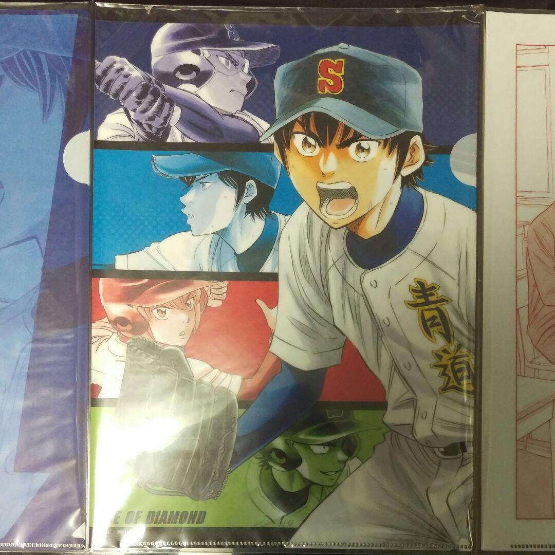 ダイヤのA 御幸原画クリアファイルセット