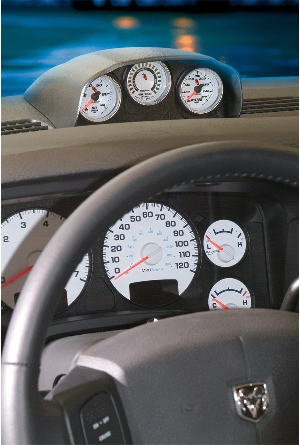 15020 Gauge Works Triple Dash Pod