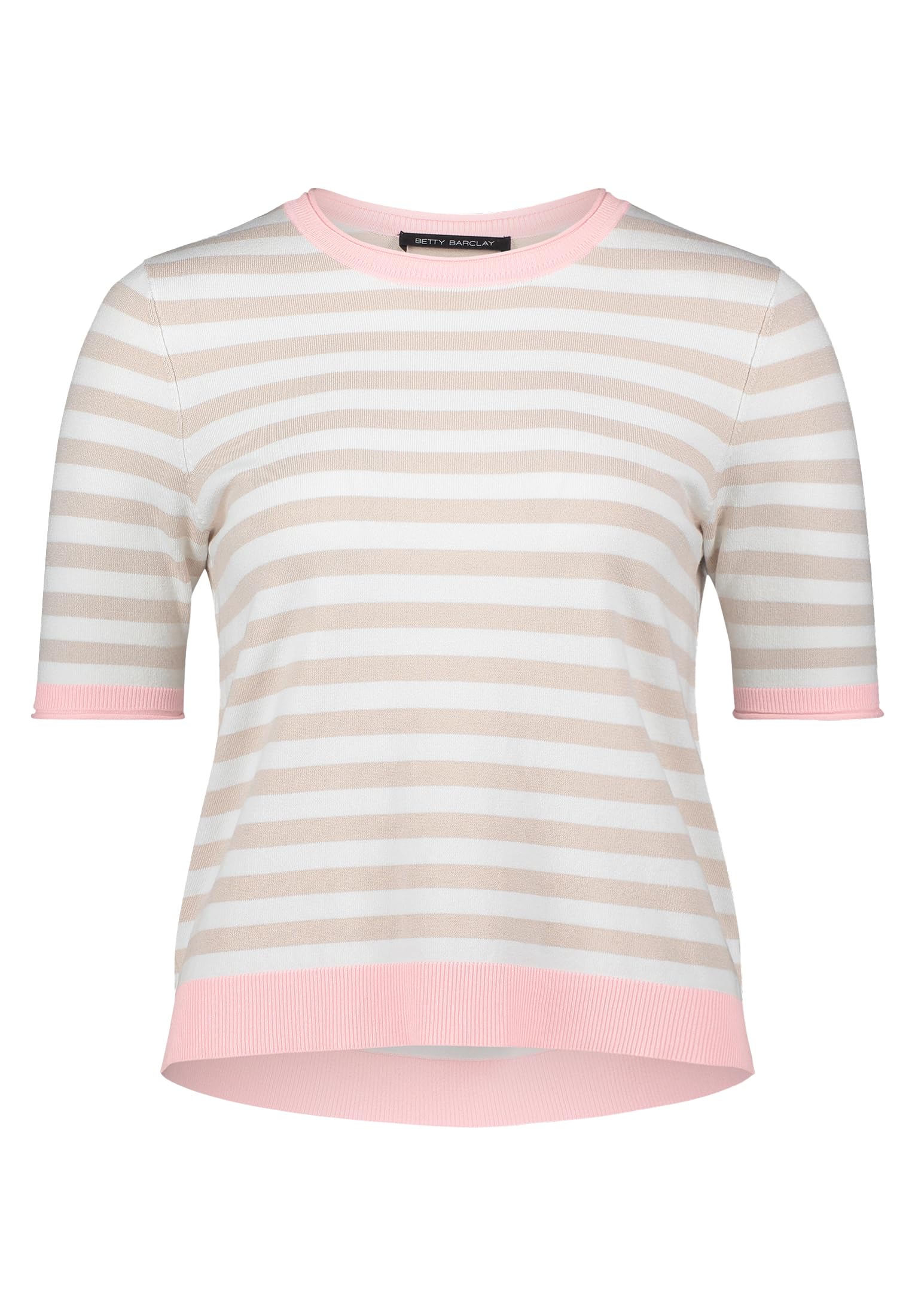 Betty Barclay Damen Basic-Pullover Kurzarm
