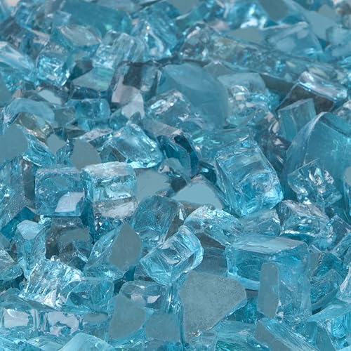 Miniatura 2 de Fire Sense 62364 - Vidrio templado reflectante brillante de alta calidad para chimeneas al aire libre, fogatas de gas o propano, fácil de instalar y