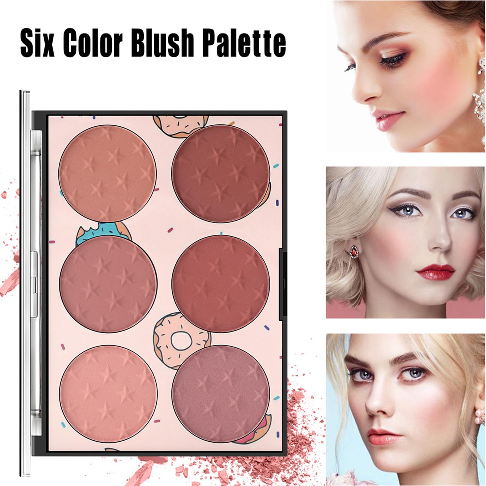 Joyeee Kit Maquillage Complet, Kit de Maquillage Femme Ado Fille, Lot Maquillage Professionnel avec Ombres à Paupières, Rouge à Lèvre, Mascara, Blush