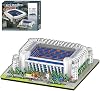 Modular House Building Set, 4030pcs Europe Madrid Royal Football Stadium Architecture Street View Particulate Building Blocks, Not Compatible with Lego, Decoration Model