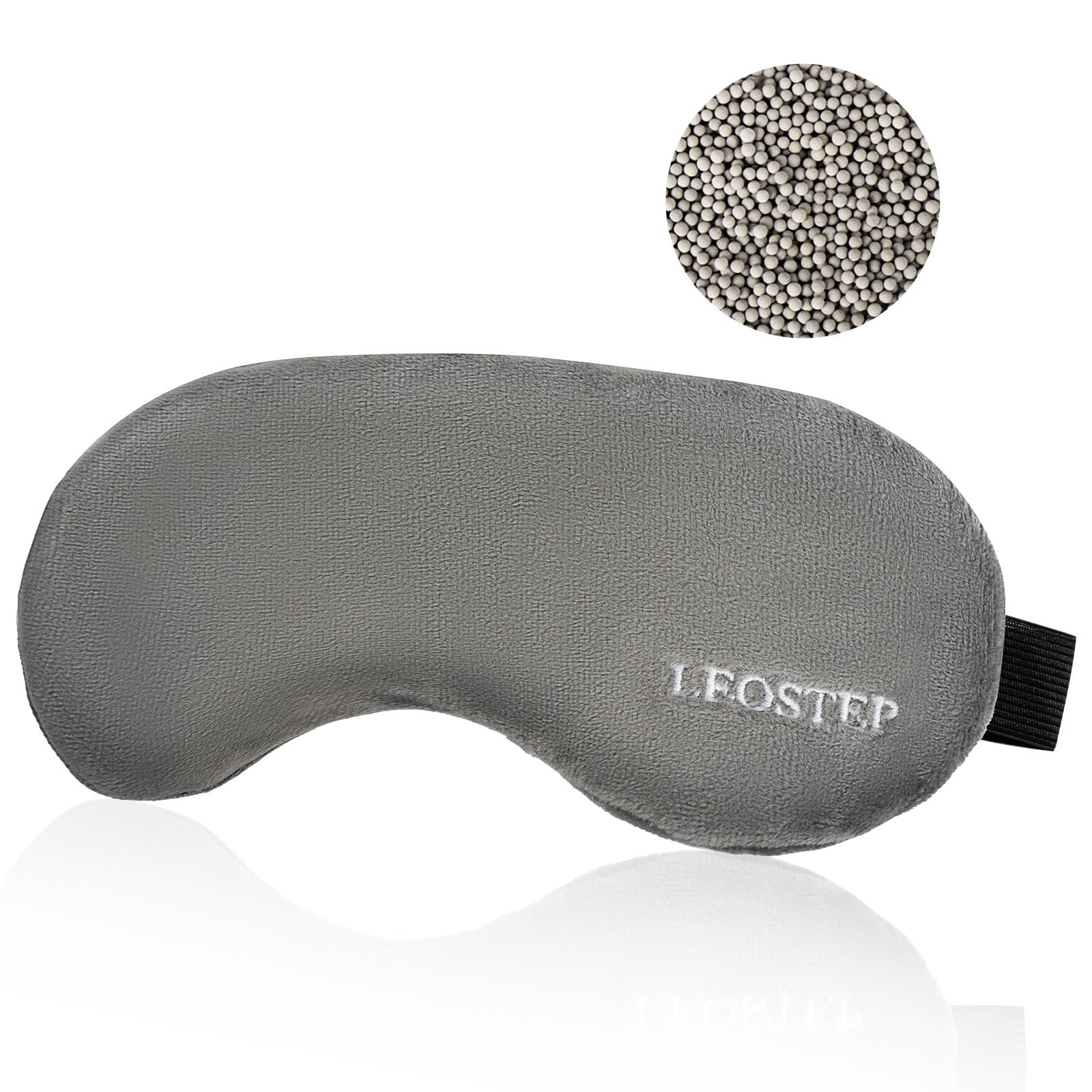 Weighted Eye Mask for Sleeping, Heated & Cold Sleep Masks for Women Men Dry Eyes, Eye Pill...