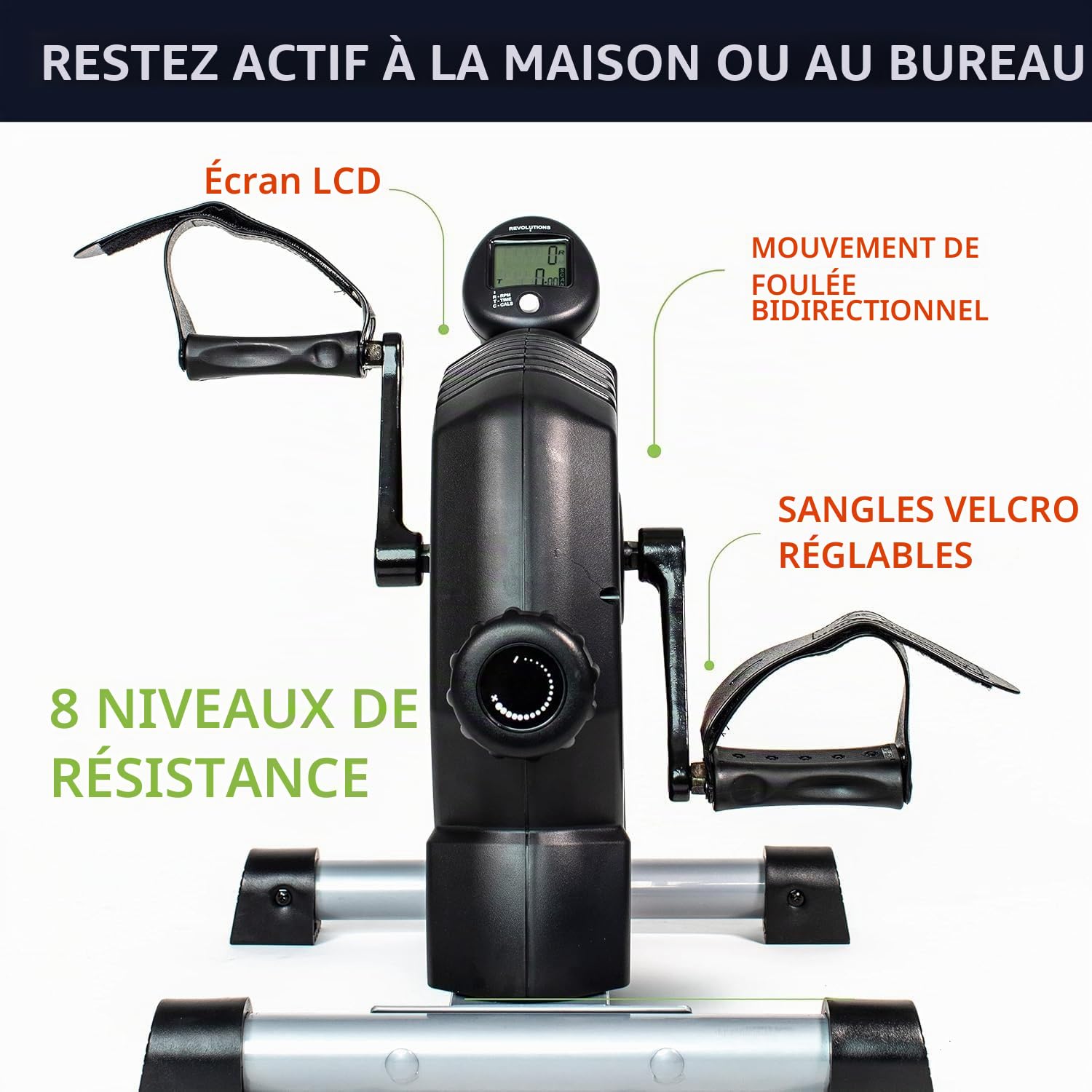 NOUVEAU MagneTrainer, un vélo d'appartement «Haut de gamme» à résistance magnétique, super compact et facile à ranger