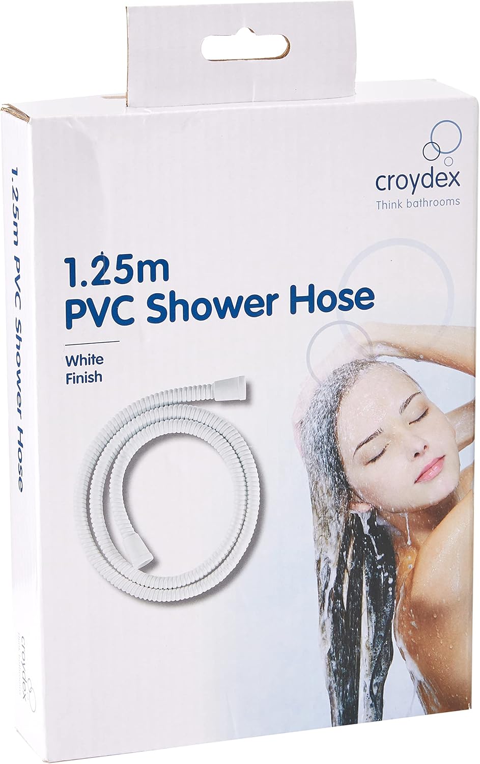 Croydex 2M Reinforced Stainless Steel Shower Hose | Low Price