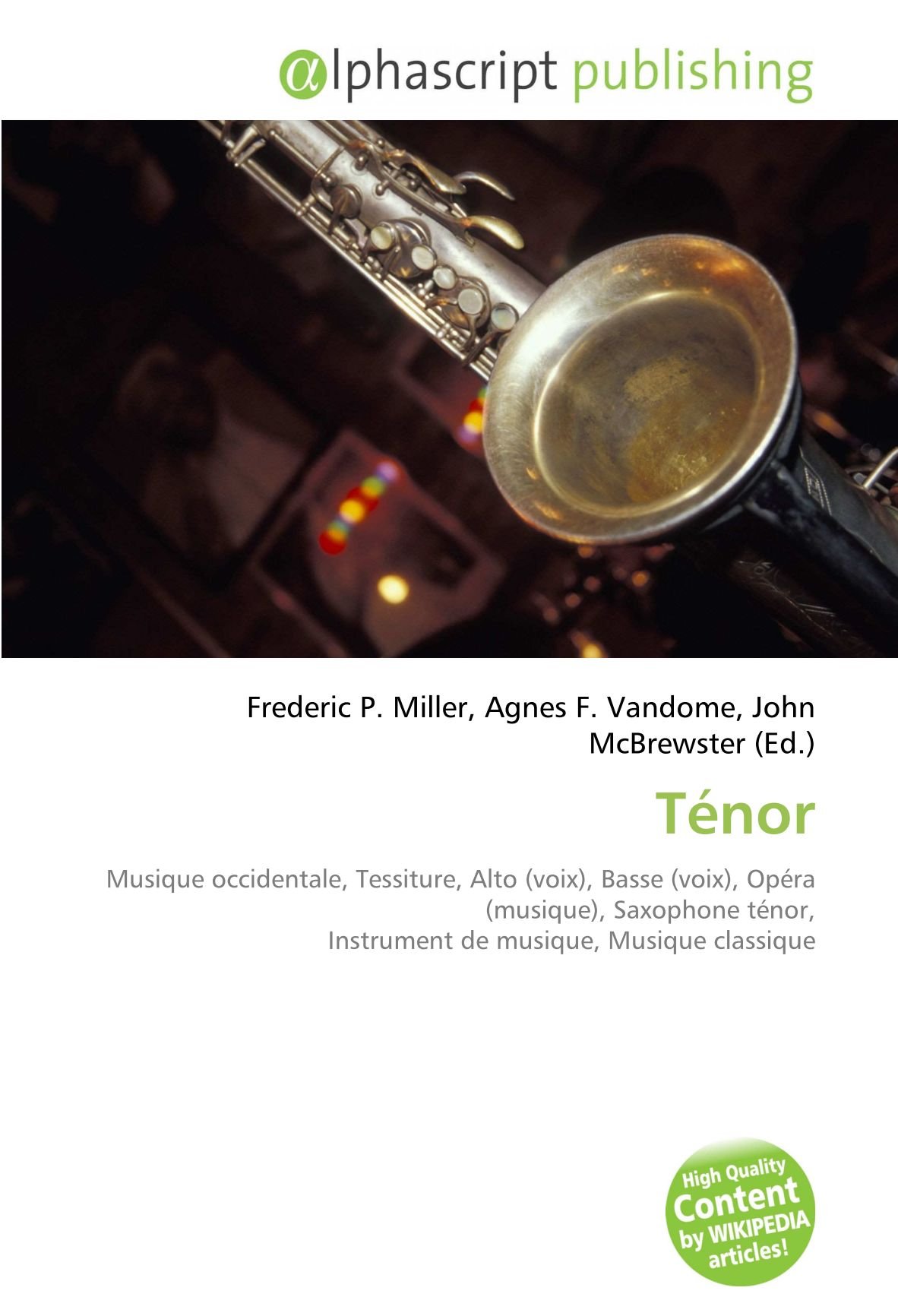 Opéra et musique classique au saxophone ténor pour vos soirées