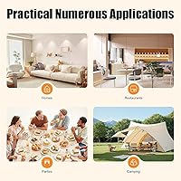 Vista 6 de Electric Hot Pot With Grill, 2 in 1 Indoor NonStick Shabu Pot and Griddle, Dual Temperature Control, for Barbecue, Soup Making