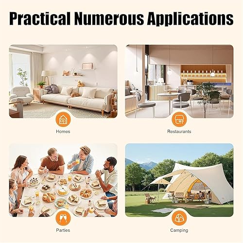 Miniatura 6 de Electric Hot Pot With Grill, 2 in 1 Indoor NonStick Shabu Pot and Griddle, Dual Temperature Control, for Barbecue, Soup Making