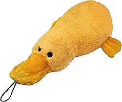 Jambo Pet, Mordedor de Pelúcia Para Cães, Pato Big Duck, Formato Fofo e Divertido, Alivia o Estresse e Ansiedade, Amarelo