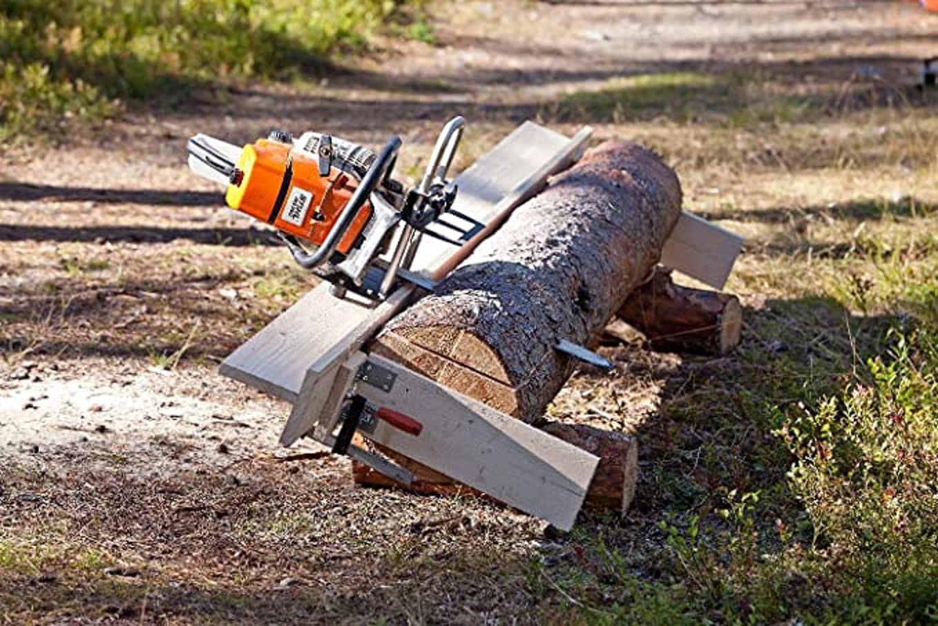 14& - 36& Portatile Segheria Motosega Barra Guida Catena Taglio Legno - Foto 7