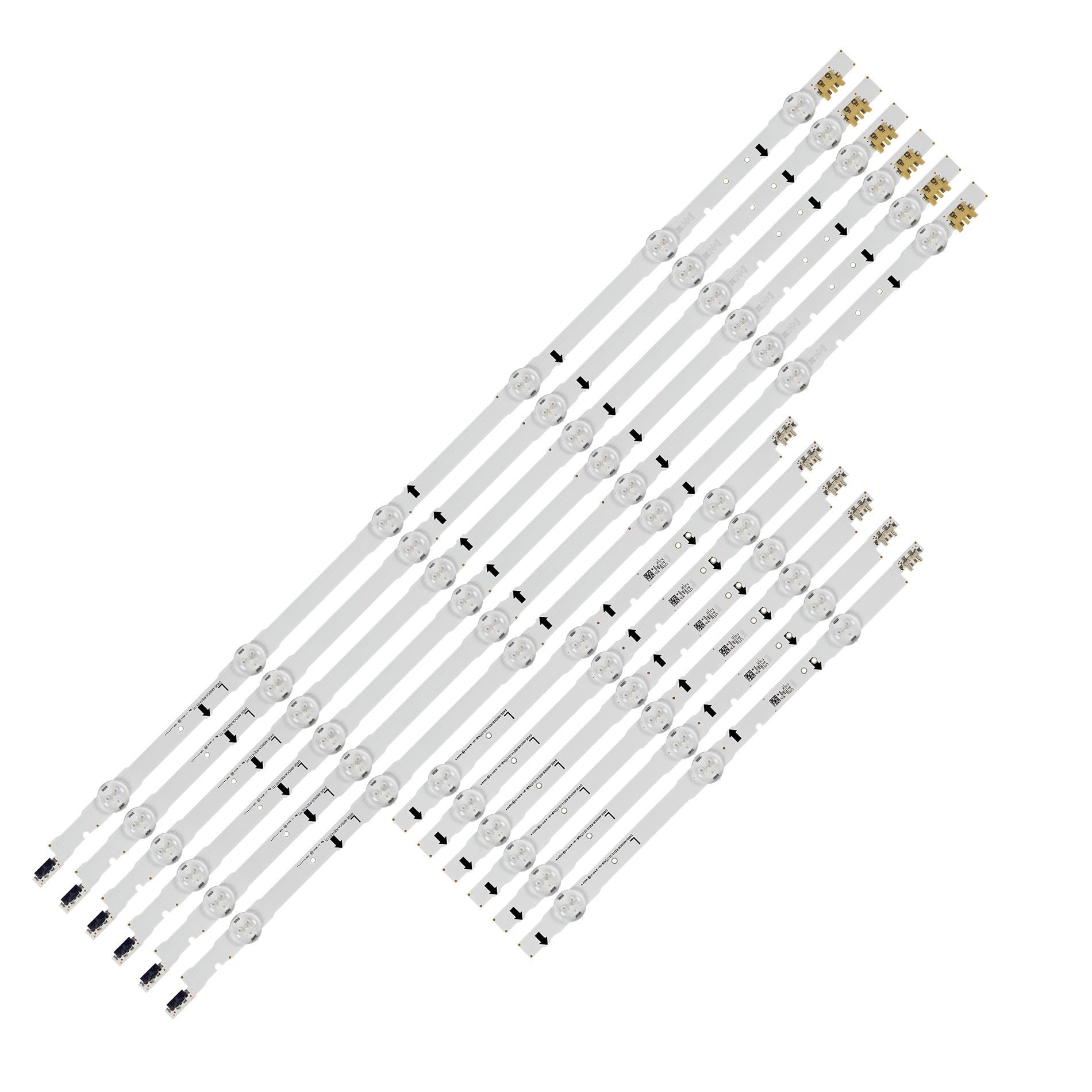 Bande de rétro-éclairage LED, UA48J5088, UA48J5300, UA48J5500, UA48J5505, UE48H4800, UE48H5000AK, UE48H5000AW, UE48H5020, UE48H5030AK, UE48H5030AW