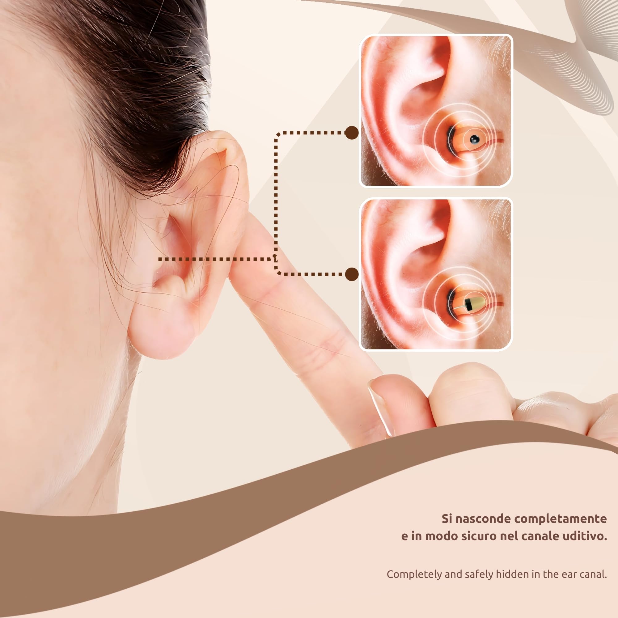 PingaOculto Auricolari Spia Bluetooth Esami (Nano V8 + Vip Pro SuperMini) | 2 microauricolari (Nano e Vip Pro SuperMini), Microfono integrato, Chiamate e registrazioni, Collare a induzione, Invisibile