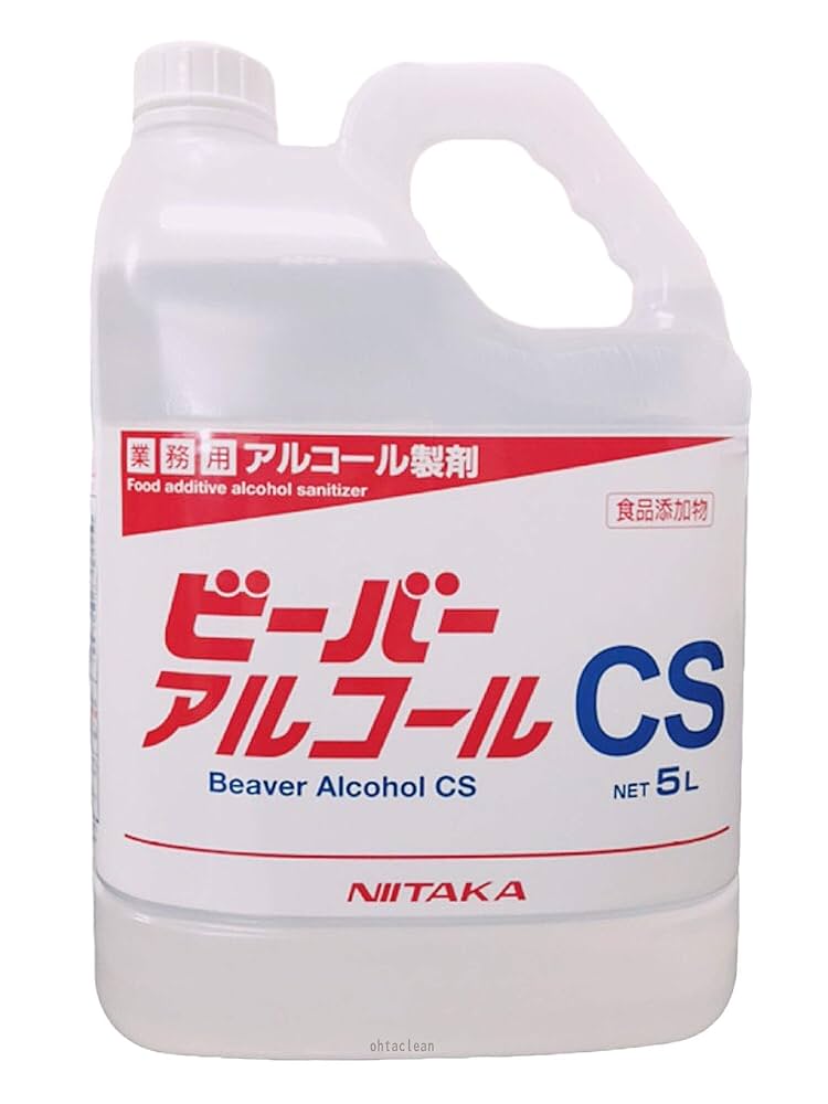 4本セット ビーバーアルコールCS 5L Amazon.co.jp: ニイタカ ビーバーアルコール CS 5L × 4本