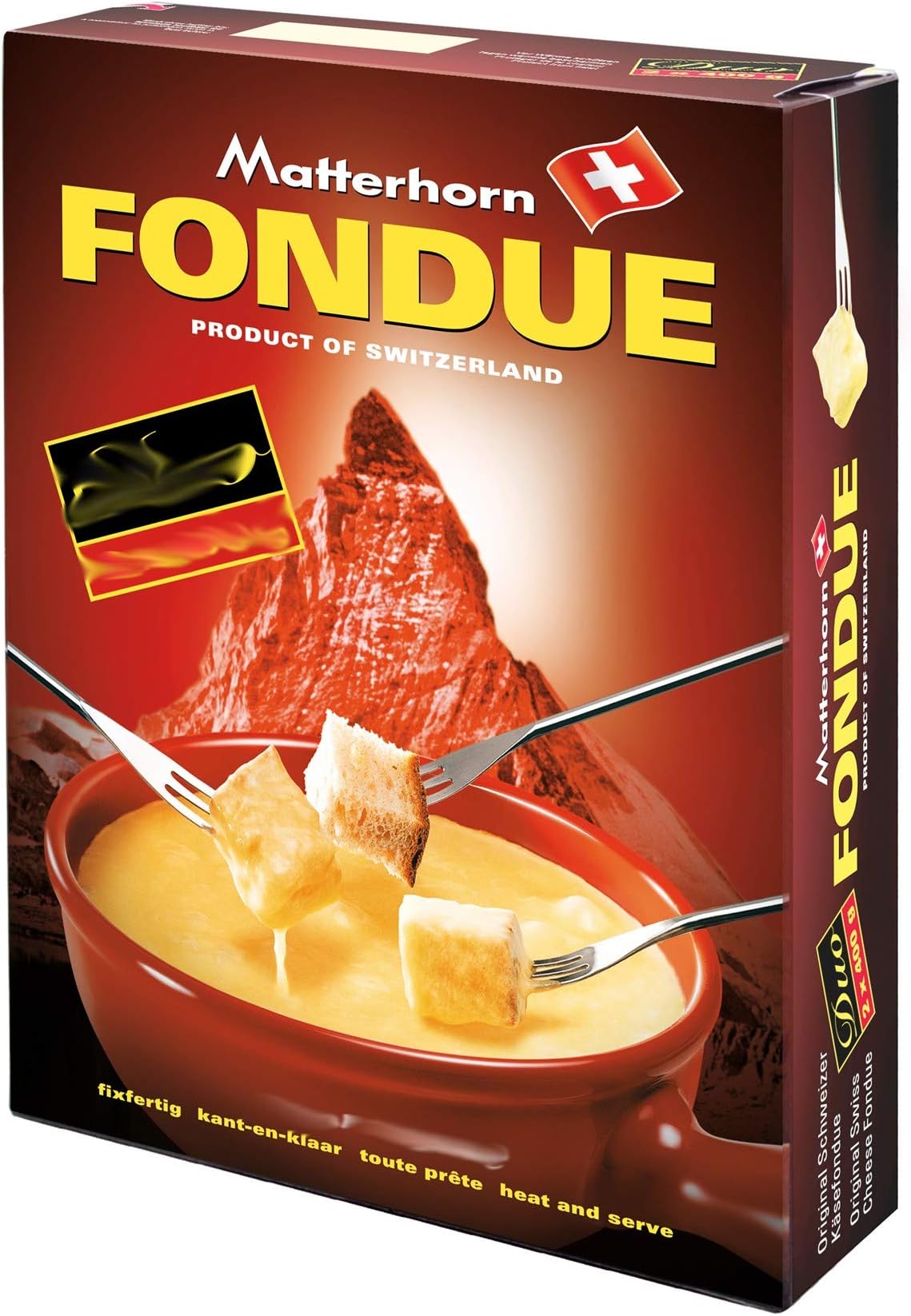Fondue fromagere Suisse Swiss Cheese MATTERHORN - 400g
