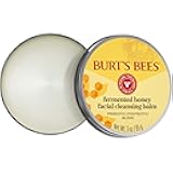 Burt's Bees Fermented Honey Facial Cleansing Balm, With Prebiotic and Postbiotic Blend, Contains Fermented Honey and Green Tea, Natural Origin Skin Care, 1 Tin, 3 oz.