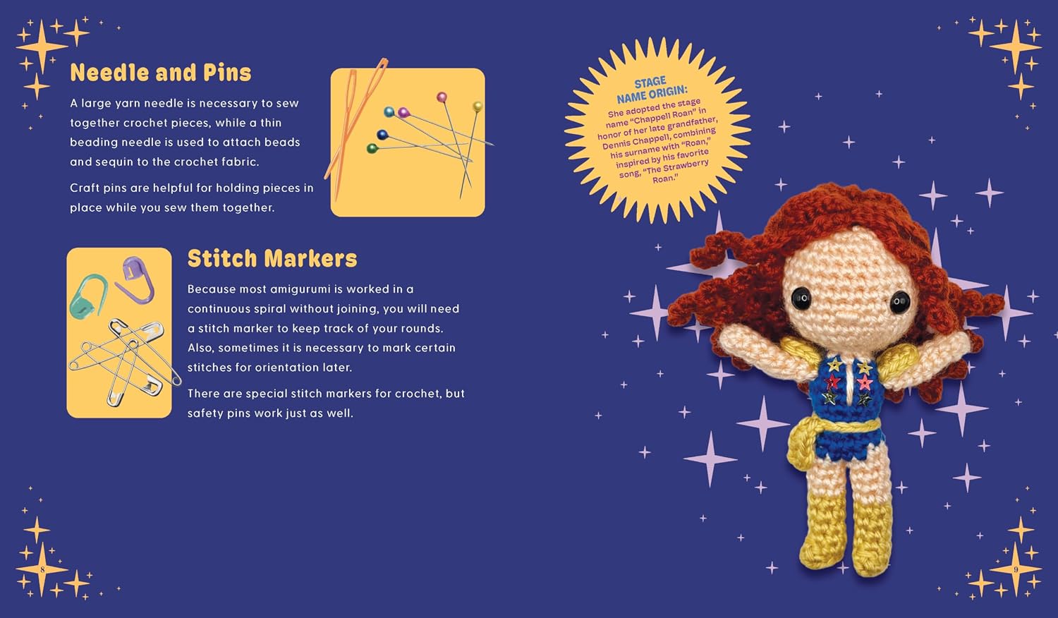 The Unofficial Chappell Roan Book and Crochet Kit: Includes Everything to Crochet Your Own Chappell-Chappell Roan Fact and Project Book, 4 Colors of ... (Unofficial Personality Crochet Kits)      Hardcover – August 19, 2025