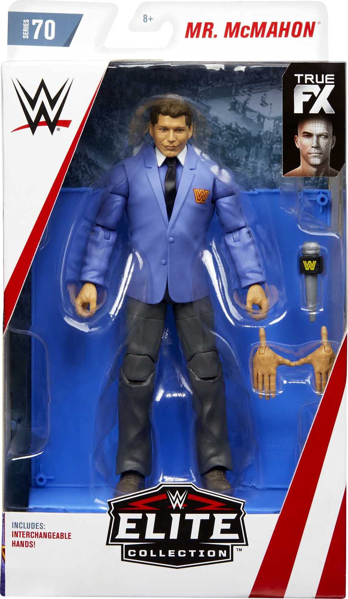 Amazon.com: WWE Mr. McMahon Elite Collection Deluxe Action