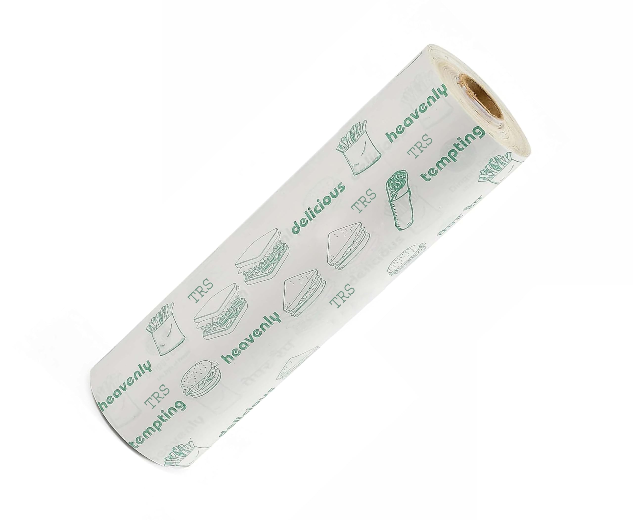 TRS 1Kg 110 Meter Butter Paper Roll | Chapati Wrap | Paper Foil | Burger Wrap | Reusable, Food Wrap | Heavy Duty Butter Paper Roll for Roti, Paratha, Sandwich Wrap - (Pack of 1)
