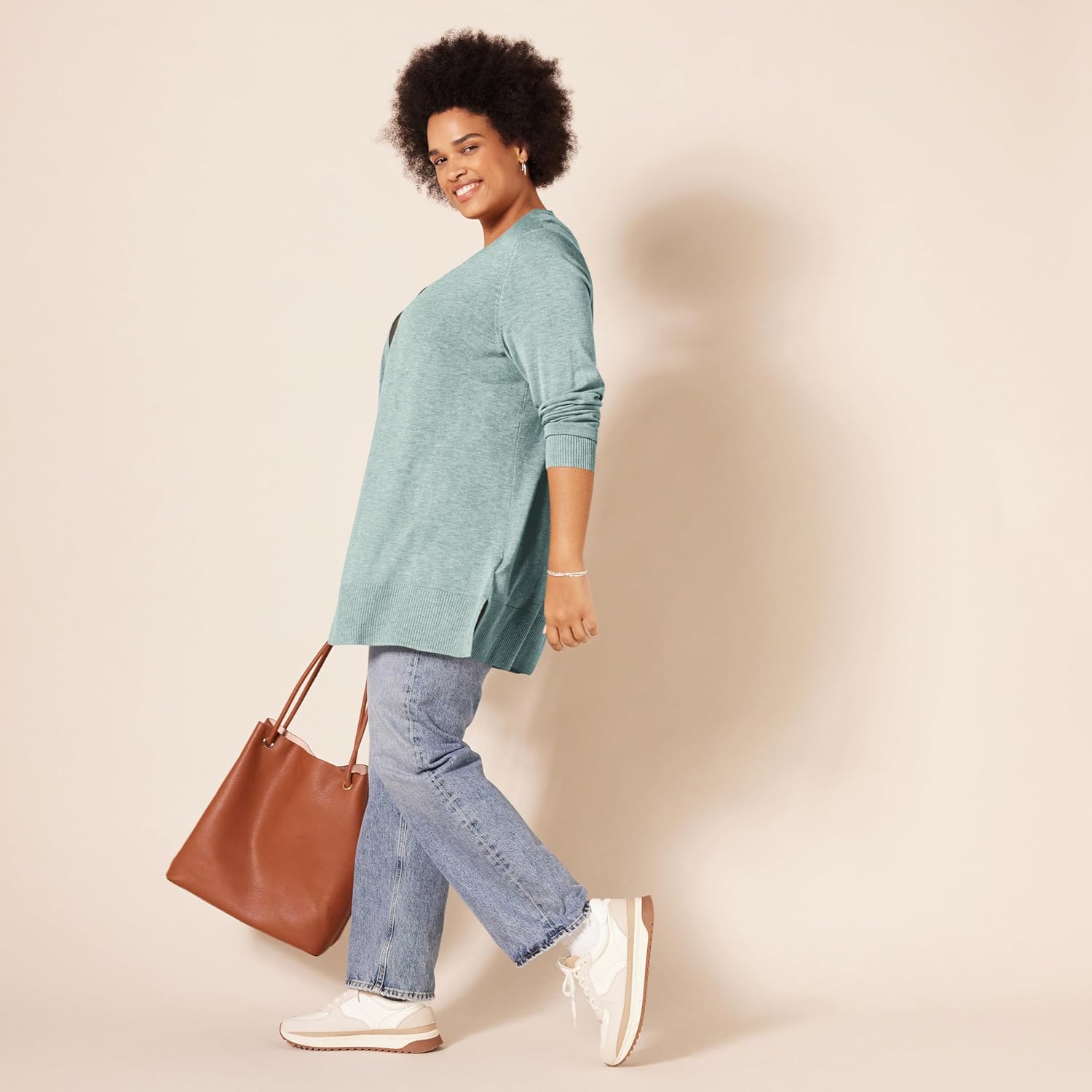 Amazon Essentials Women's Lightweight Open-Front Cardigan Sweater (Available in Plus Size) - Image 8