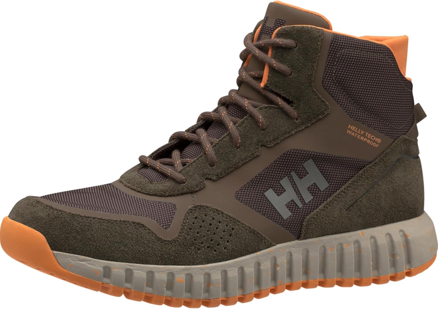 Helly-Hansen Monashee ULLR HELLY TECH Men's Waterproof Hiking Boots, HH Seam-Shield, Premium Suede, LWG Leather, PFC-Free DWR