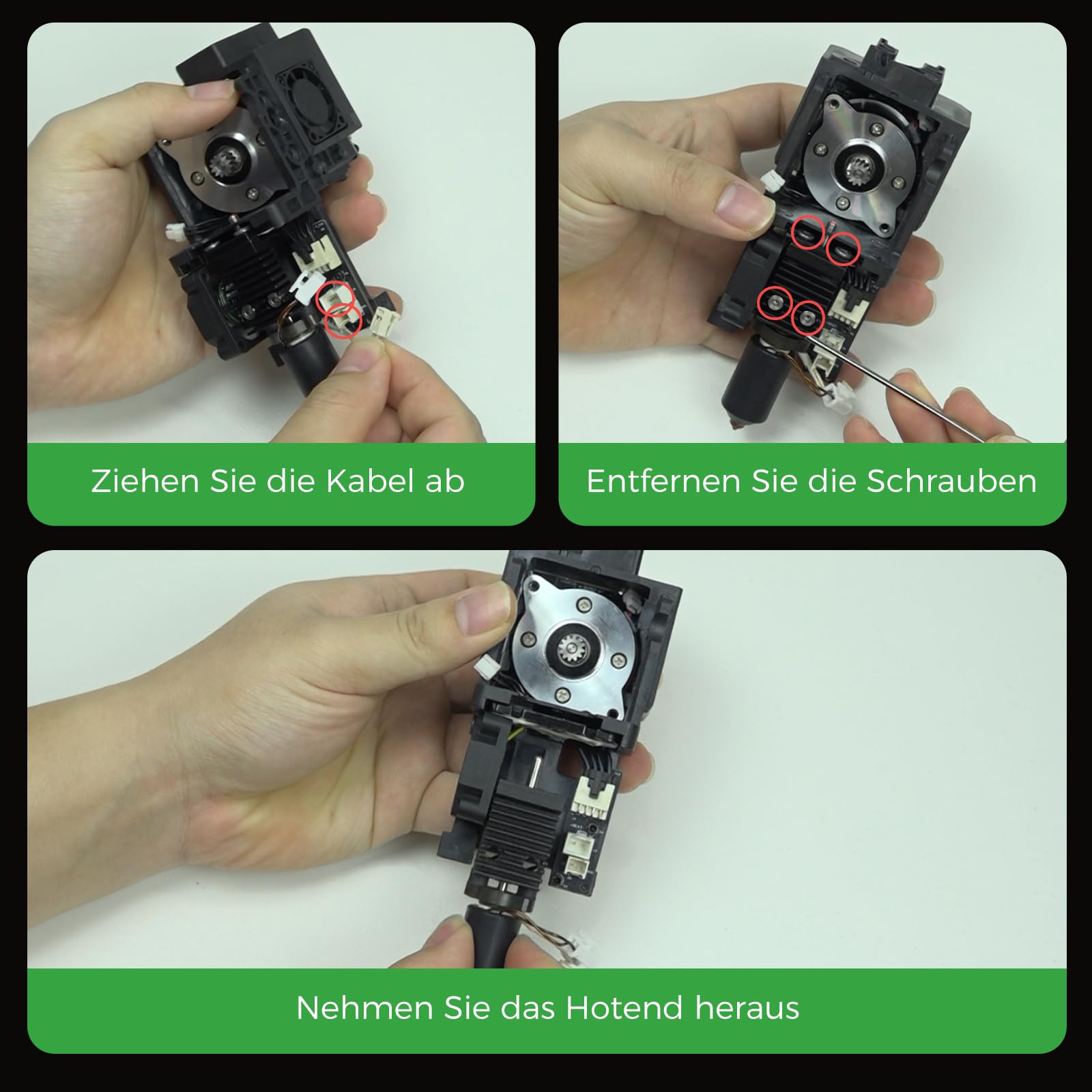 Creality K2 Plus Strain Gauge Offizielles 3D-Drucker Zubehör Bett Nivellierung Modul für Creality K2 K2 Pro K2 Plus Auto Nivellierung Spannungssensor Getriebe Set