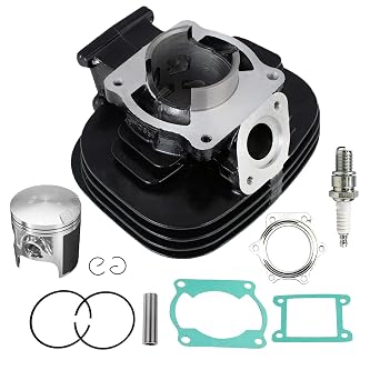 Cylinder Piston Rings Gasket Top End Rebuild Kit for Yamaha Blaster 200 YFS200 1988-2006 2XJ-11311-02-00 3JM-11351-02-00