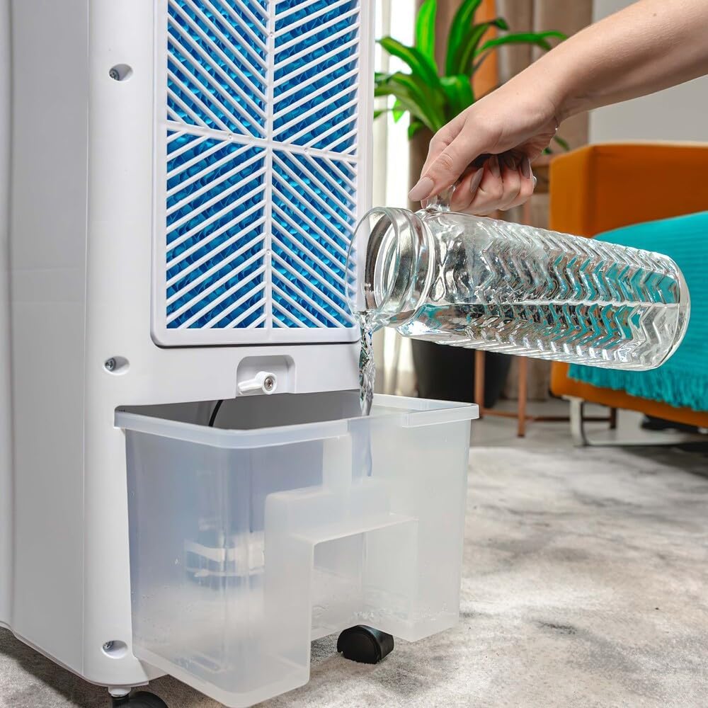 WAP Climatizador de Ar Torre CONTROL DIGITAL 3 em 1 - Climatiza, Umidifica e Ventila, Painel Touch, Controle Remoto e Blocos para Congelamento 127V WAP Climatizador de Ar Torre CONTROL DIGITAL 3 em 1 - Climatiza, Umidifica e Ventila, Painel Touch, Controle Remoto e Blocos para Congelamento 127V