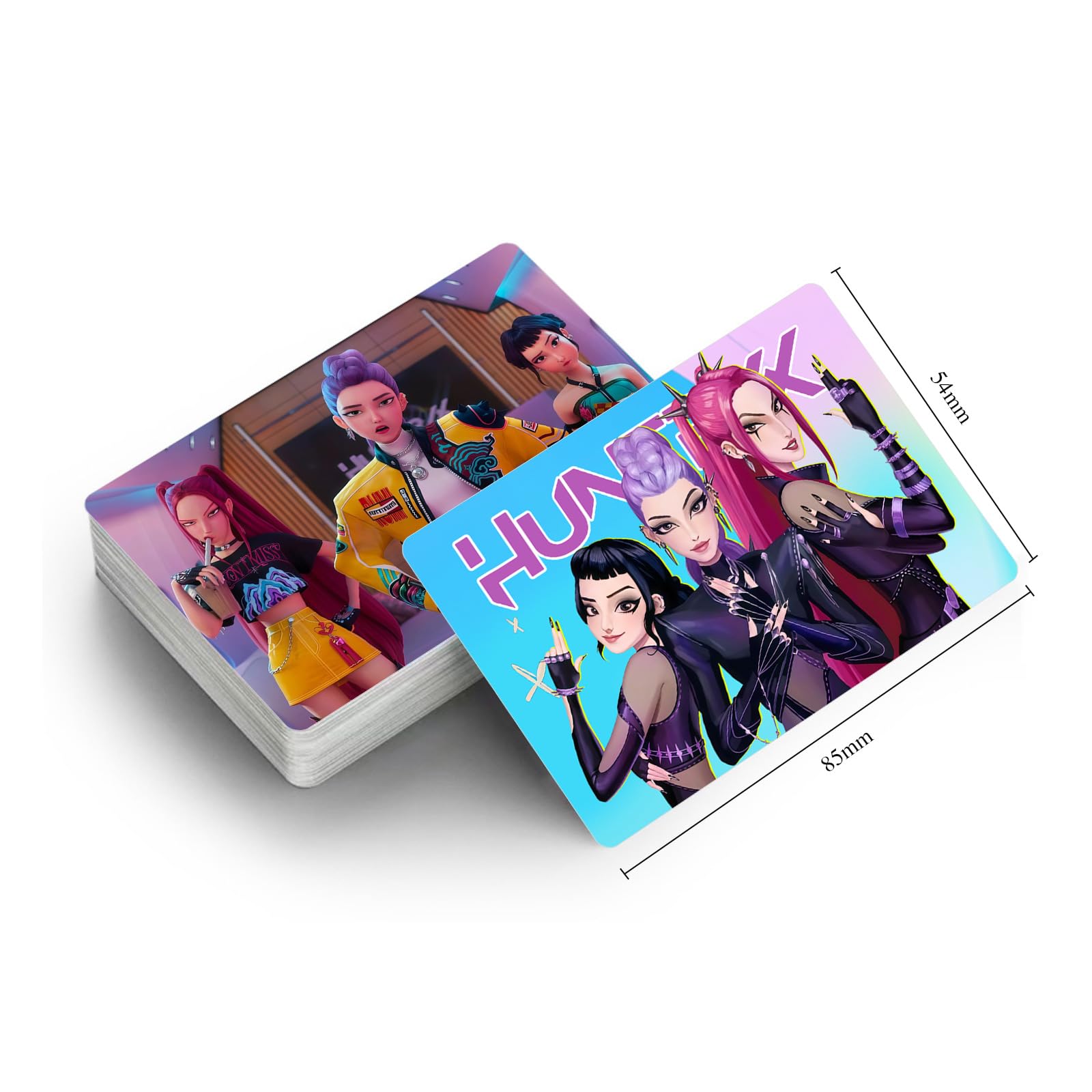 Sanmatic K-Pop Demon LOMO Cards Classic Card Set for Kids Playing for Party Favors and Gift (F), 5.5cm * 8.9cm - Image 2