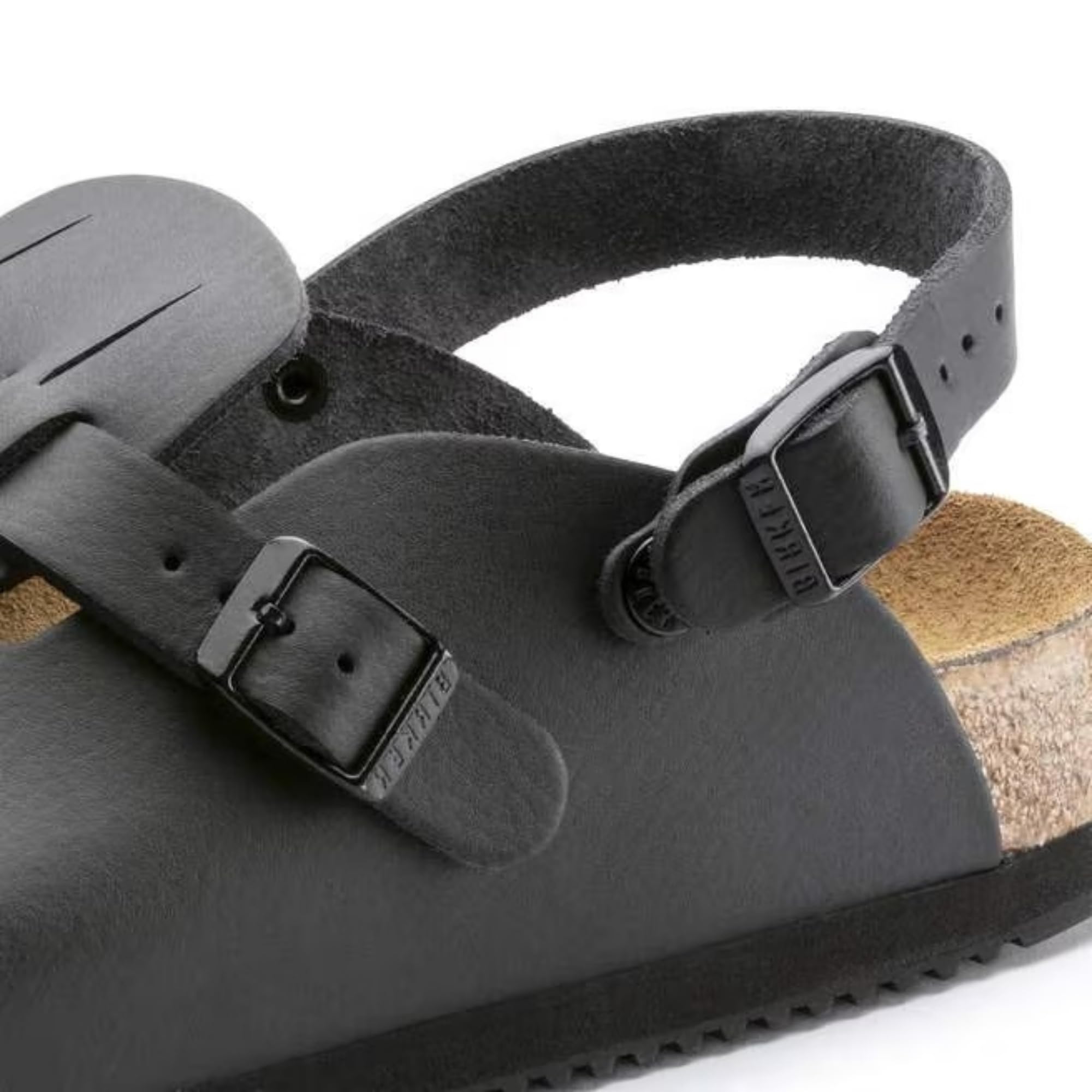 Birkenstock Kay Supergrip Professional Black Clogs da Donna