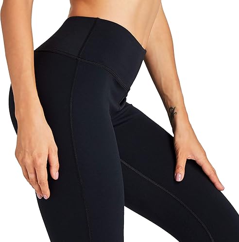 Miniatura 5 de COOLOMG - Mallas de yoga para mujer, mallas de running, mallas de cintura baja, mallas de entrenamiento para el gimnasio con bolsillos ocultos