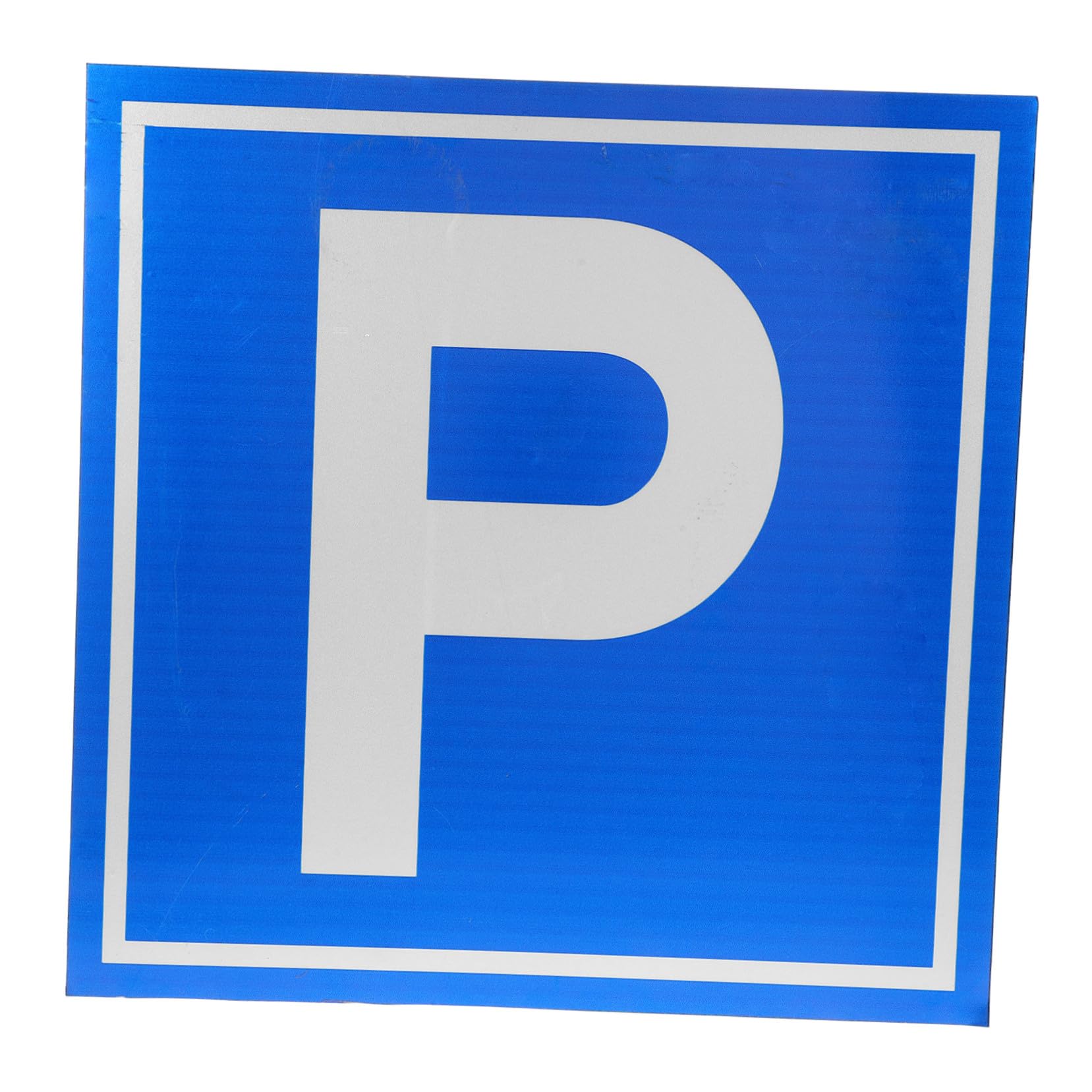 Cartello Simbolo Parcheggio P in Lega di Alluminio Blu | Segnale di Sicurezza per Aree Indicazioni Visibili, Uso in Parcheggi e Altri Spazi Necessità di Segnaletica Chiara