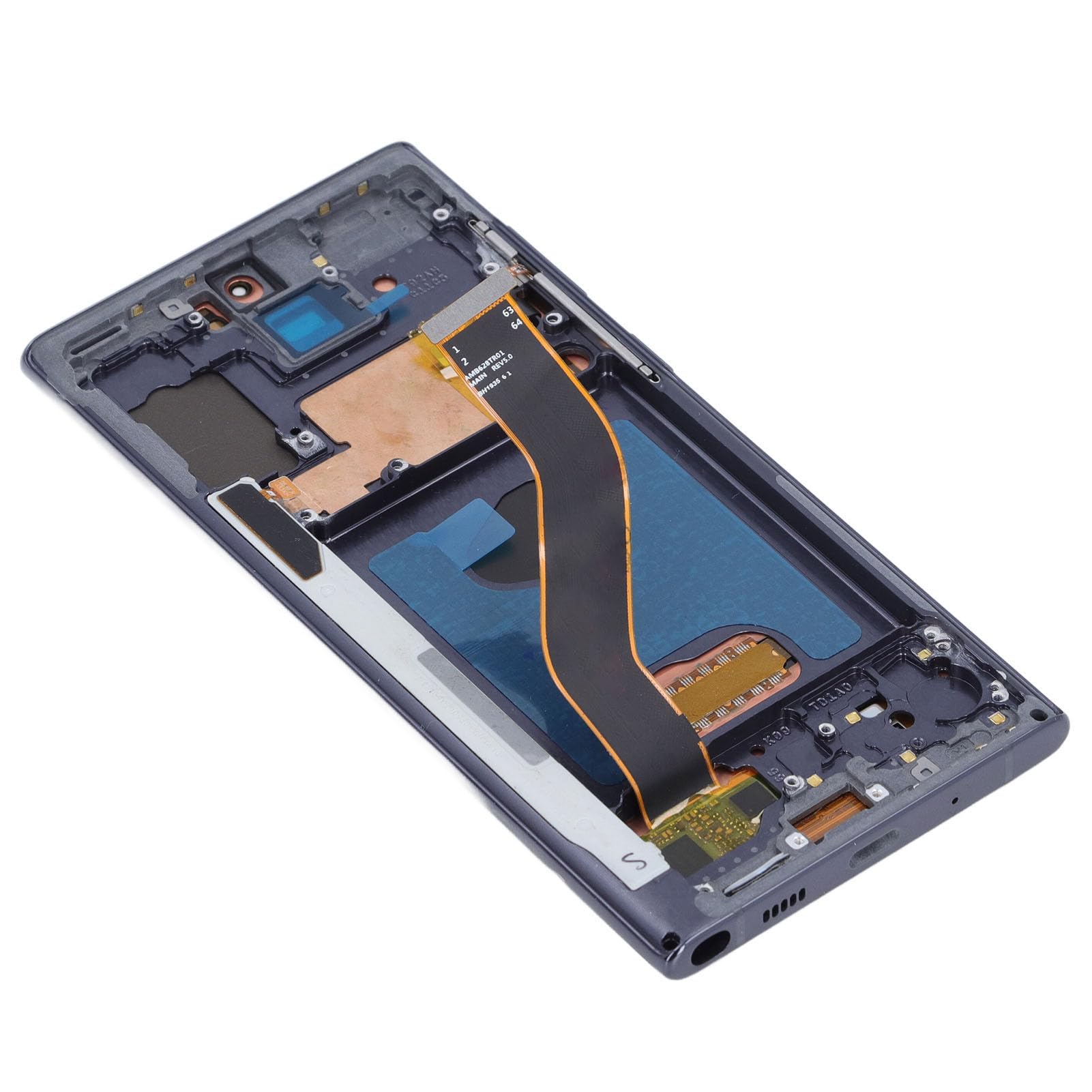 CHICIRIS Wymiana Ekranu Telefonu Zespół Digitizera Wyświetlacza o Wysokiej Rozdzielczości dla Note10 SM N970F z Narzędziami Ramowymi do Części Naprawczych, Czułym Ekranem Dotykowym Zapewniającym